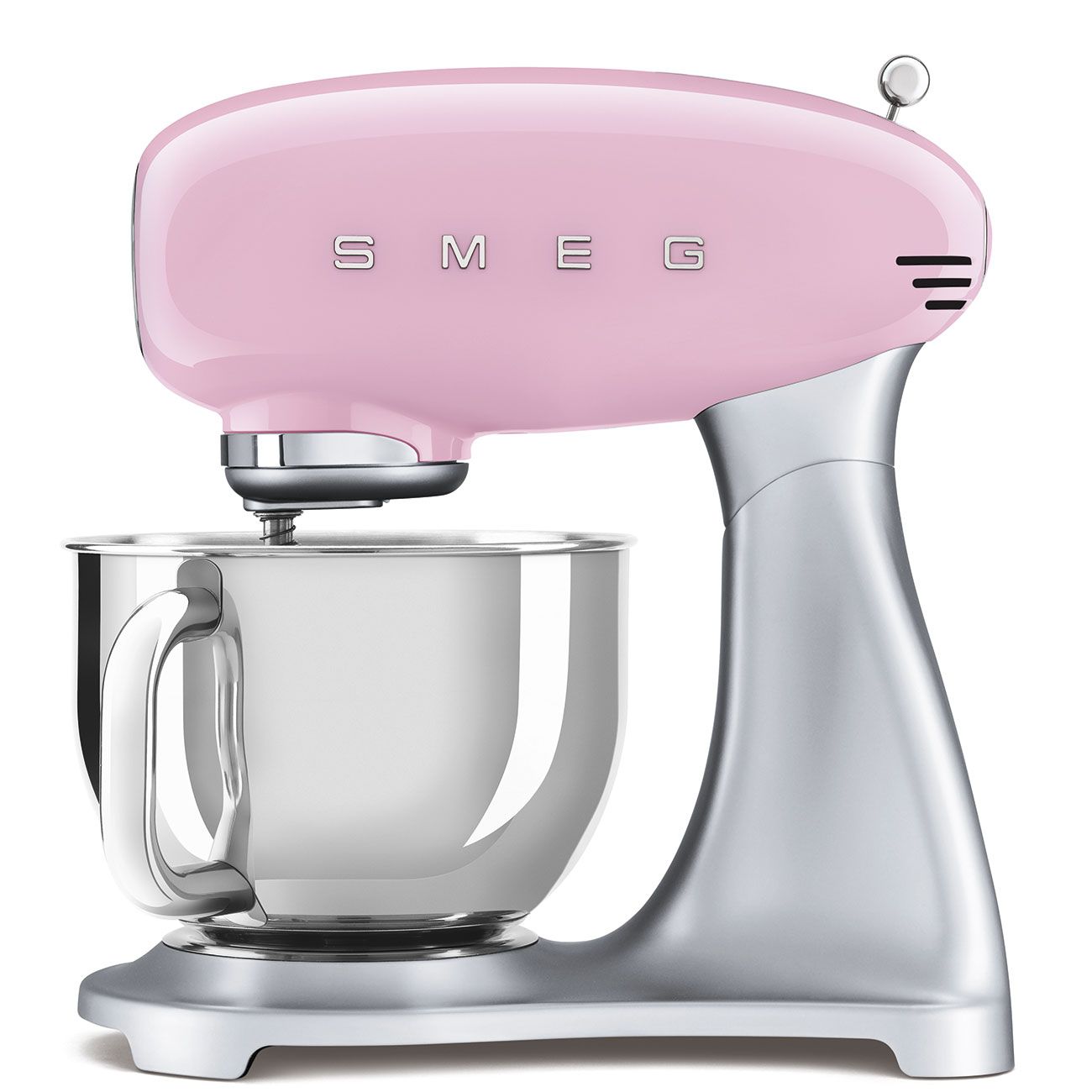 Smeg SMF02PKEU Stand Mixer - 800W - Pink/Silver