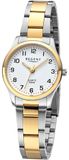 Regent Montre à quartz F-1636 pour femmes Bicolore