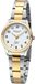 Regent Montre à quartz F-1636 pour femmes Bicolore