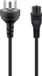 Goobay Stroomkabel - C5 plug - Zwart - 2 meter - 10 stuks