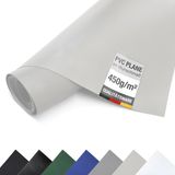 Bâche PVC Bâche pour camion 450g/m² SANS oeillets (3m x 16m, gris clair RAL7035)