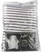Xanitalia Hairdressing Cape The Barber Custom Zwart/wit gestreept