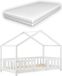 And OutdoorMatch Lit enfant Winnifred - Avec matelas - 80x160 cm - Blanc