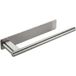 Vivezen Porte-serviettes adhésif mural pour salle de bain ou cuisine, 1 barre, sans perçage - Acier inoxydable - Chrome