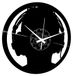 Instant Karma Clocks LP Vinyl Wandklok 33 omwentelingen Vintage Handmade Disco Deejay Hoofdtelefoon Muziek