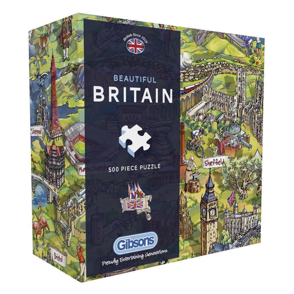 Gibsons Beautiful Britain Puzzel (500 stukjes)