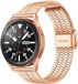 By Qubix - Stalen bandje - Champagne goud - geschikt voor Huawei Watch GT 6 / GT 7 / GT 6 pro / GT 7 pro - 46mm
