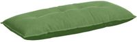 vidaXL Coussin de dossier Vert clair 120 x 50 cm Tissu côtelé