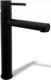 Rea Tess Black High - Wastafelkraan - Zwart
