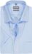 OLYMP Luxor chemise coupe confort - manche courte - bleu clair - sans repassage - taille du col : 40 (taille UE : M)