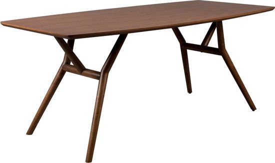 Dutchbone Malaya Eettafel - 180x90 cm - Bruin