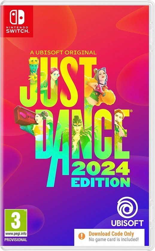 Ubisoft Just Dance 2024 - Nintendo Switch - Code in a box
