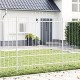 vidaXL Tuinhek WOERDEN, 2 stuks, 170 x 215 cm, wit