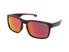 Carrera Ducati - heren zonnebril - zwart frame - rood spiegelglas - maat medium