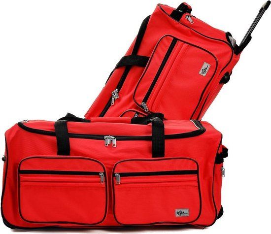 deuba Monzana Reistas met trolleyfunctie - 85L - Rood