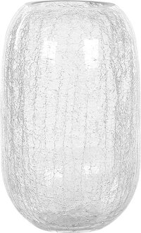 Beliani kyrakali - bloemenvaas-transparant-glas