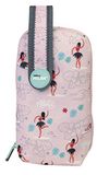 Milan Etui met Hula-inhoud, 19 cm, roze