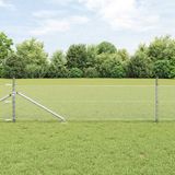 Grillage hexagonal avec poteaux 10 x 0,5 m Acier galvanisé