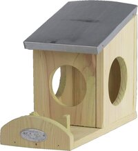 Esschert Design Houten voederhuisje voor Eekhoorns - 24 x 12 x 18 cm