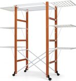 Foppapedretti Ursus Staand droogrek Zwart, Walnoot, Wit