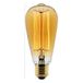 lightbulb Elexity - Decoratieve lamp van koolstofvezel, Edison, 25 W, E27, 2700 K (warmwit)