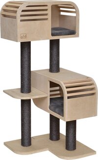 Krabpaal Atlas 120 - Grijs - Pluche - 123.5 cm