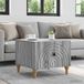Maison Exclusive - Table basse, couleur gris Sonoma, 49 x 50 x 40 cm, matériau : panneau de particules