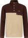 Protest PRTWigland Heren Fleece Outdoor Shirt Lange Mouw Bamboo Beige L