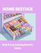 Home Restock Bold and Easy Coloring Book for Adults