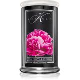 Kringle Candle Pink Peony & Grapefruit Grote geurkaars - 624 g met 2 lonten