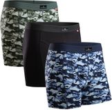 DANISH ENDURANCE Boxershorts - Katoenen Ondergoed - Klassieke Pasvorm - Heren - 3 paar - XXL