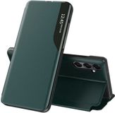 Techsuit Hoesje geschikt voor Samsung Galaxy A16 - eFold Book Case - Donkergroen