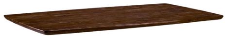LABEL51 Table à manger Modular Match - Espresso - Bois de manguier - 180 cm - Rectangulaire - Sloppy