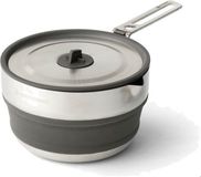 Sea To Summit - Roestvrij Staal - Camping - Opvouwbare Pan - 1.8l - Zilver - Campingpan