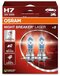 Osram H7 Night Breaker Laser Gen2 | 150% More Light | 12V 55W Halogen Lamp | Fits Audi, BMW, and More