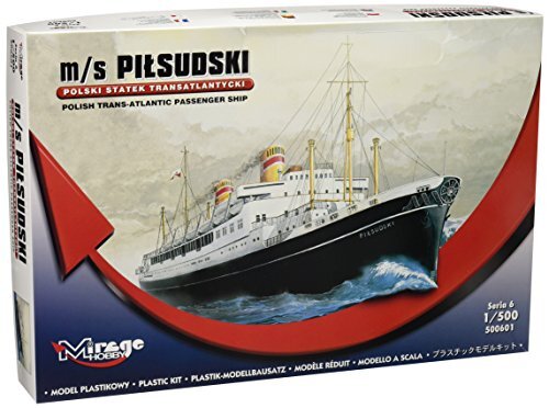 Mirage Hobby 500601 - modelbouwset pol. Trans-Atlantic Pas. Ship Pilsudski.
