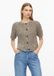 s.Oliver Gebreid vest camel / bruin / wit