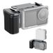 NEEWER AC034 zijhandgreep alleen voor AC014 kooi compatibel met DJI Osmo Action 5 Pro/4/3, modulaire snelsluiting magnetische actiecamera-montageadapter met grip en sluiterstang voor koude schoenen