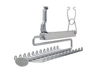 ClosetMaid 78060 Schuifband en riemrek voor draadrekken, satijn chroom, 17,8 x 11,4 x 39,4 cm