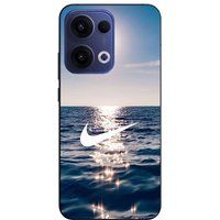 Nike Coque Pour Oppo Reno 13 5g Nike logo blanc mer solei