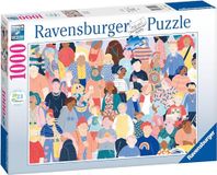 Ravensburger WJPC puzzel 1, 1000 stukjes, puzzel voor volwassenen, Meerkleurig