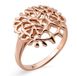 Orphelia Dames Ring 925 Zilver Rosékleurig Bloem Maat 54