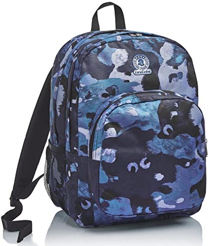 Invicta Strong Bagageset - Blauw - School & Leisure Time - Eén maat - Kinderen & Jongeren