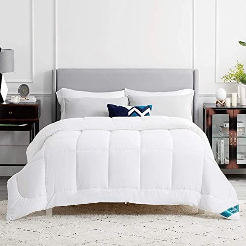 Bedsure Winterdekbed, 240 x 220 cm, extra warm, Oeko-getest, ademend, super zacht, knuffelig dekbed