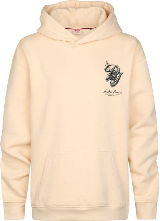 Petrol Industries Jongens Hoodie met print Steelpark - Wit - Maat 116