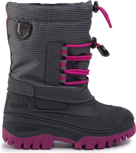 CMP Snowboots - Maat 31 - Unisex - grijs/roze