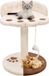 vidaXL Kattenkrabpaal met sisal krabpaal 40 cm beige en bruin