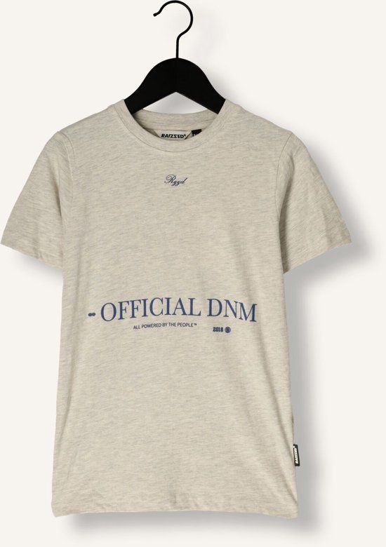 Raizzed Hofficial-Kit melange T-shirt lichtgrijs maat 140