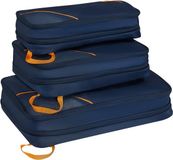 American Tourister packing cube - set van S /M / L 45x34x11 cm - navy orange