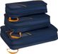American Tourister packing cube - set van S /M / L 45x34x11 cm - navy orange